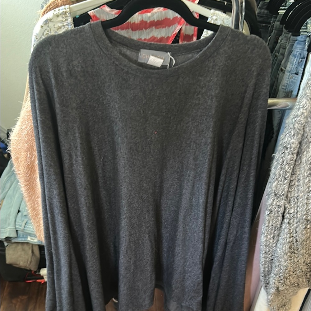 Cherish Gray Sweater